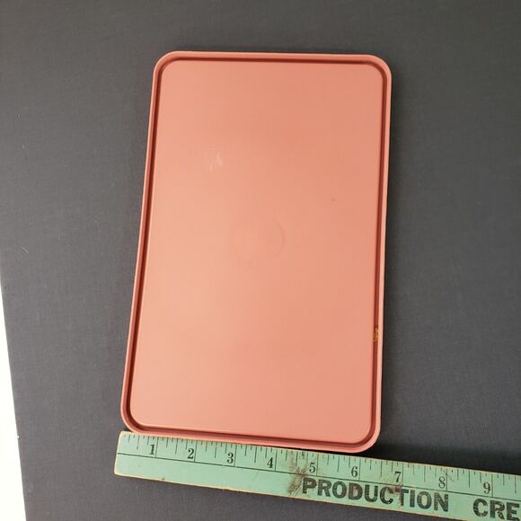 Vintage Tupperware Pink Dusty Rose Deli Meat Keeper Tenderizer Lid Only 1293-4 - Picture 2 of 4